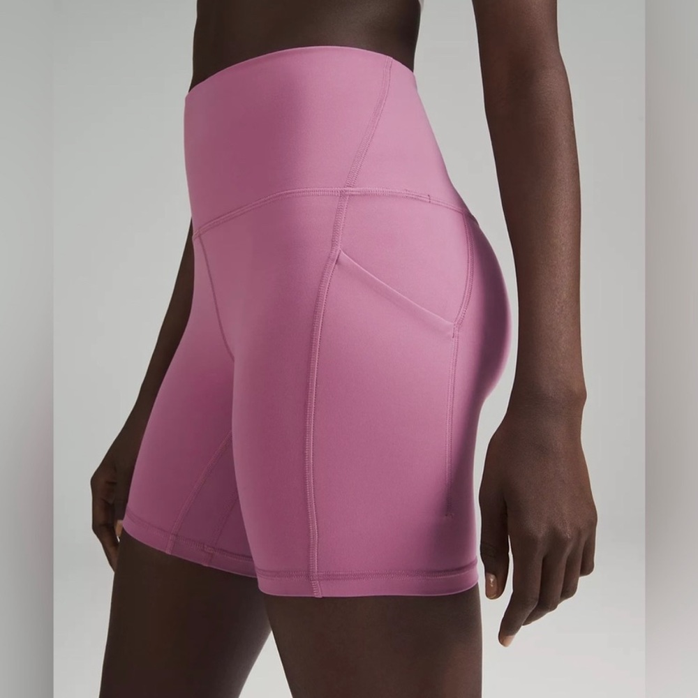 lululemon Align™ High-Rise Short with Pockets 6" | Velvet Dusk in size 6